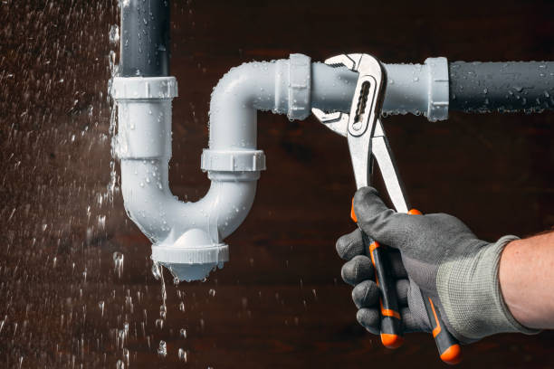 Professional Emergency Plumber technician working in Stockbridge, MI